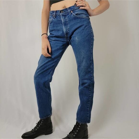 Rare Vintage 1983 Levis 20505 0217 Orange Tab Mom Jeans - Picture 7 of 9